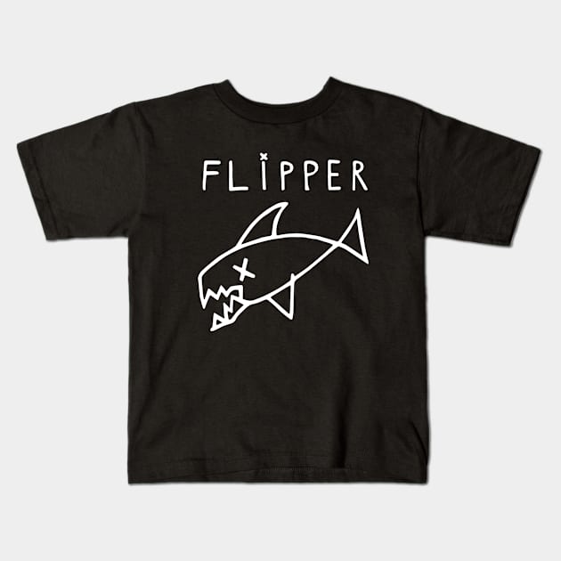 Flipper Kids T-Shirt by simple design